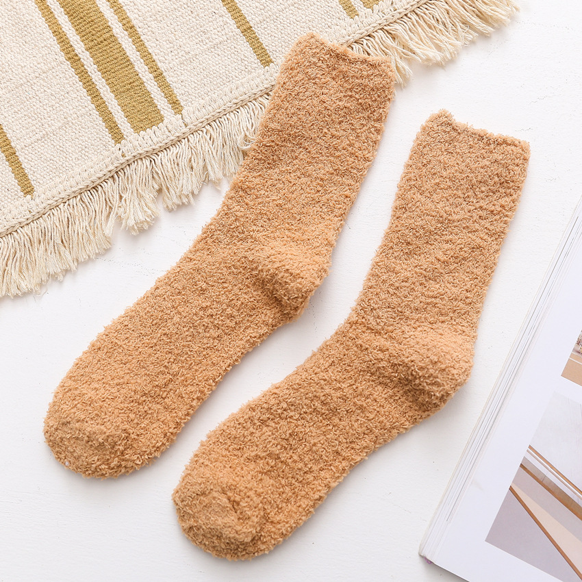 Winter coral fleece warm fuzzy socks for sale | Sock Manufacturers